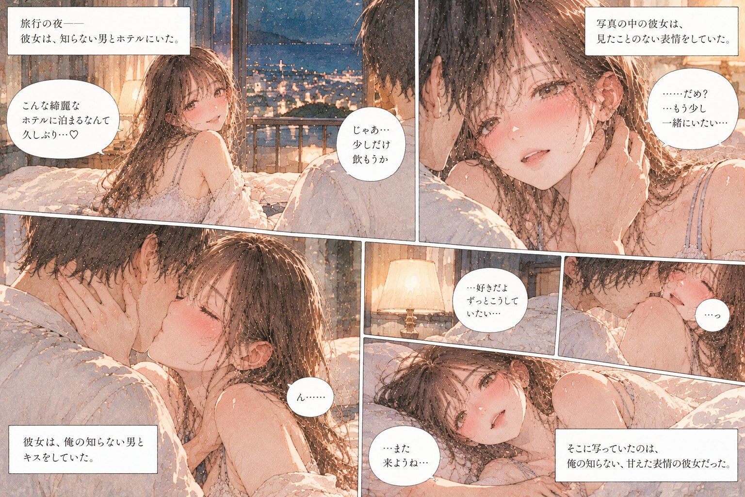 彼女の裏アカウントを見つけたら、知らない男との旅行写真が投稿されていた。 画像4