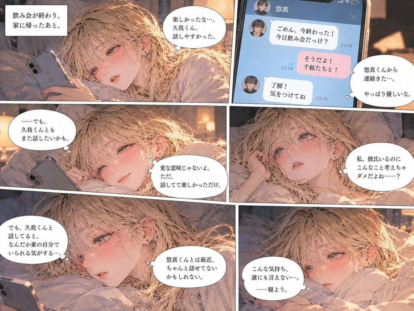 彼氏一筋だった金髪美女を、大学の飲み会で出会った男が寝取りに成功した。〜悶絶クンニ〜 サンプル画像5