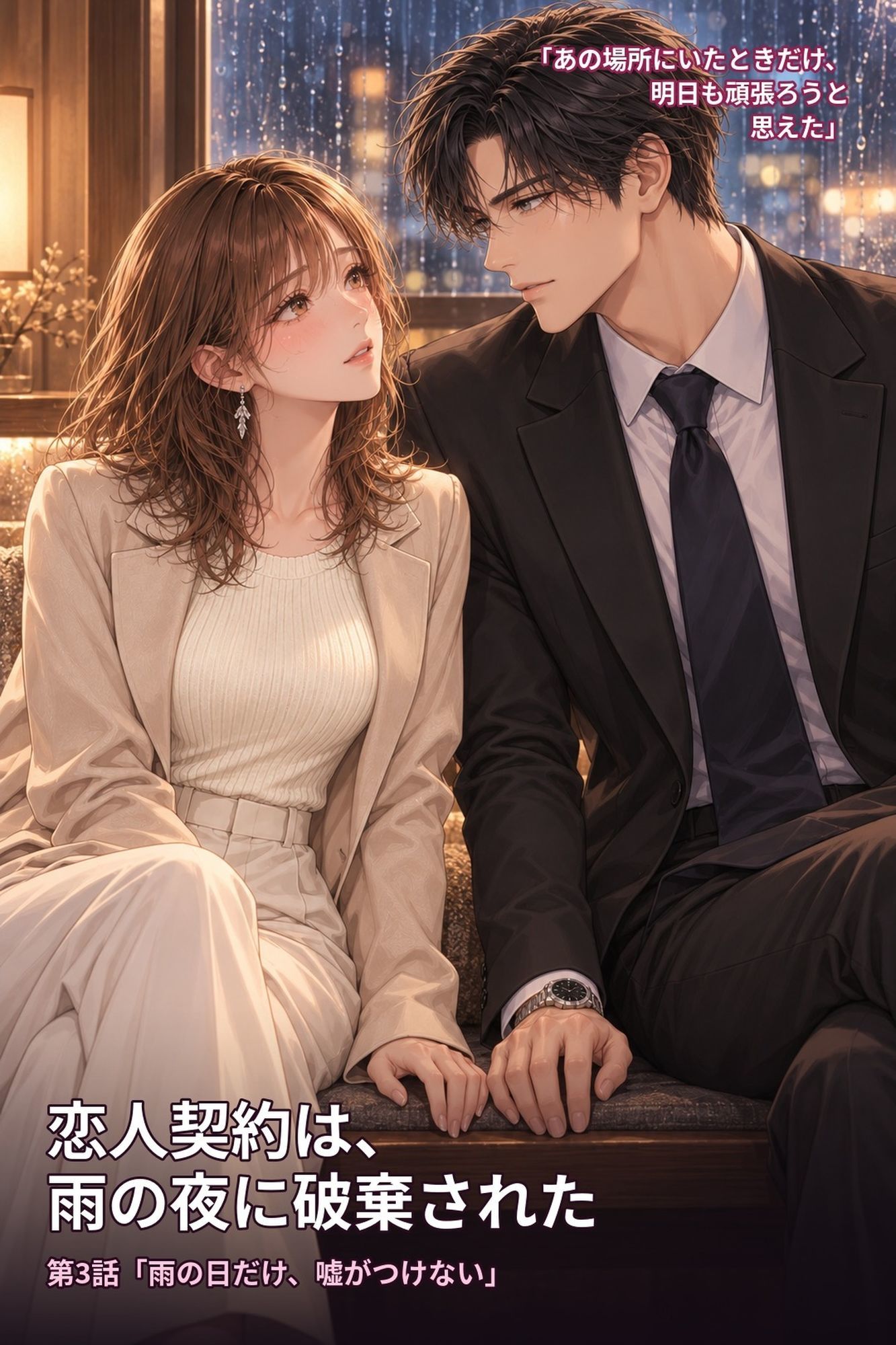恋人契約は、雨の夜に破棄された 第3話「雨の日だけ、嘘がつけない」 画像1