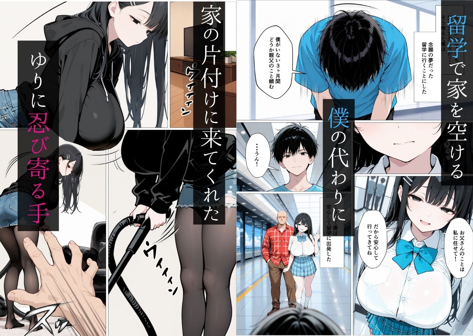 【BSS】献身的な幼馴染は父さんに開発されていた〜俺が結婚したいと思ってたのに・・・なんで留学中にこんなことに・・・〜