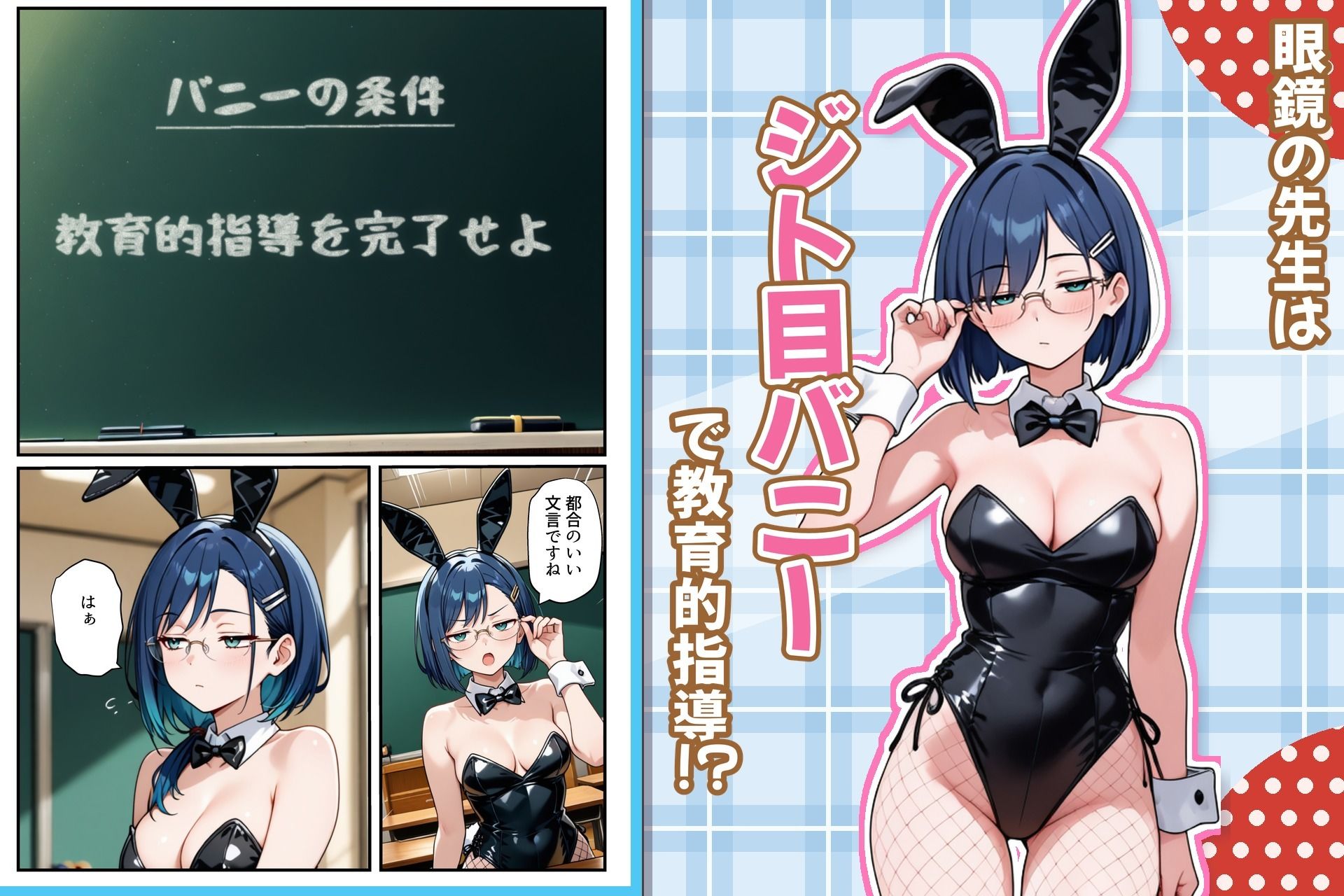 コスプレセックスしないと出られない部屋〜閉じられた教室でなぜか巫女・メイド・バニー服が現れる〜 画像6