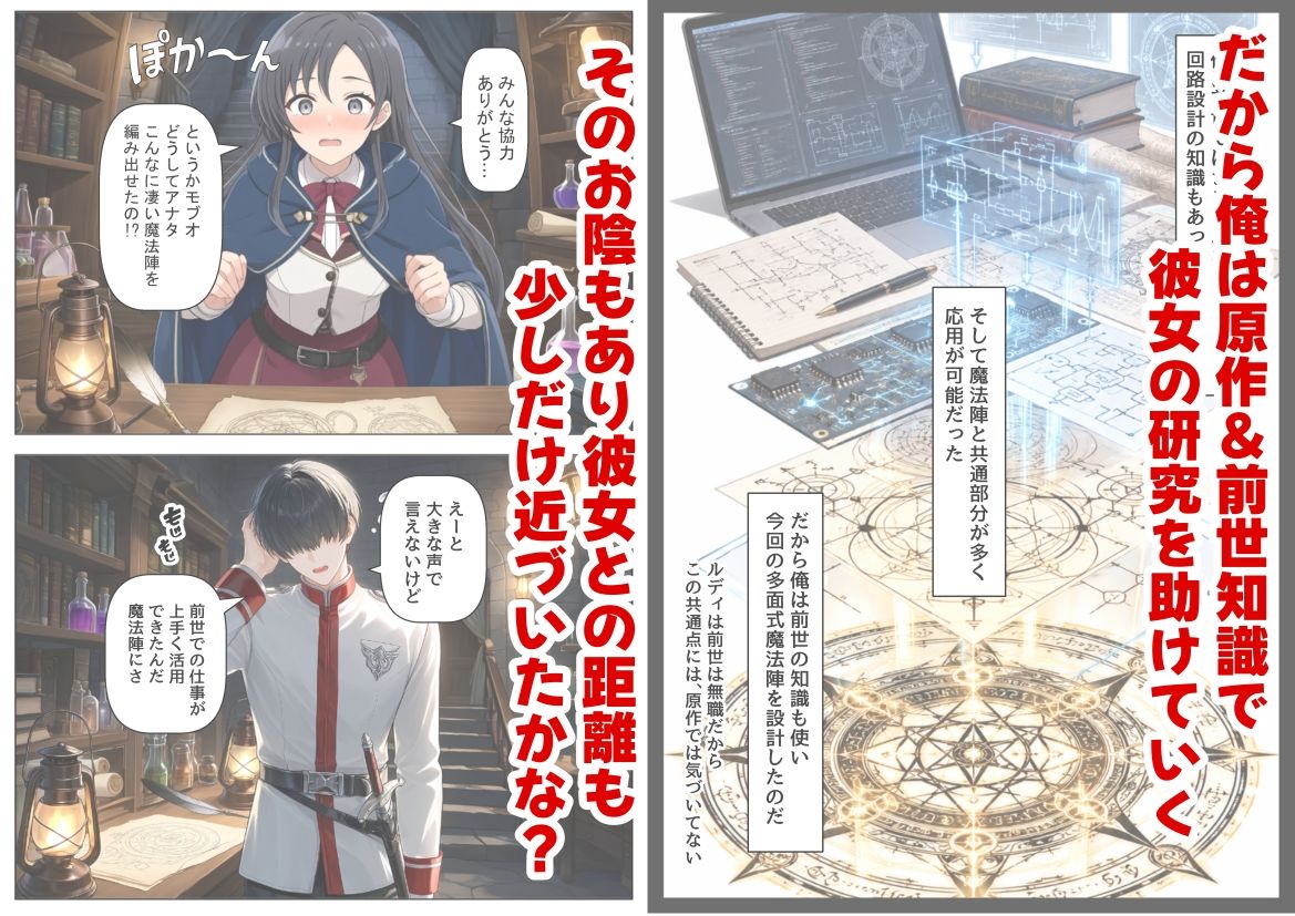 【エロ漫画】無色世界にモブ転生  ナナホ●編4