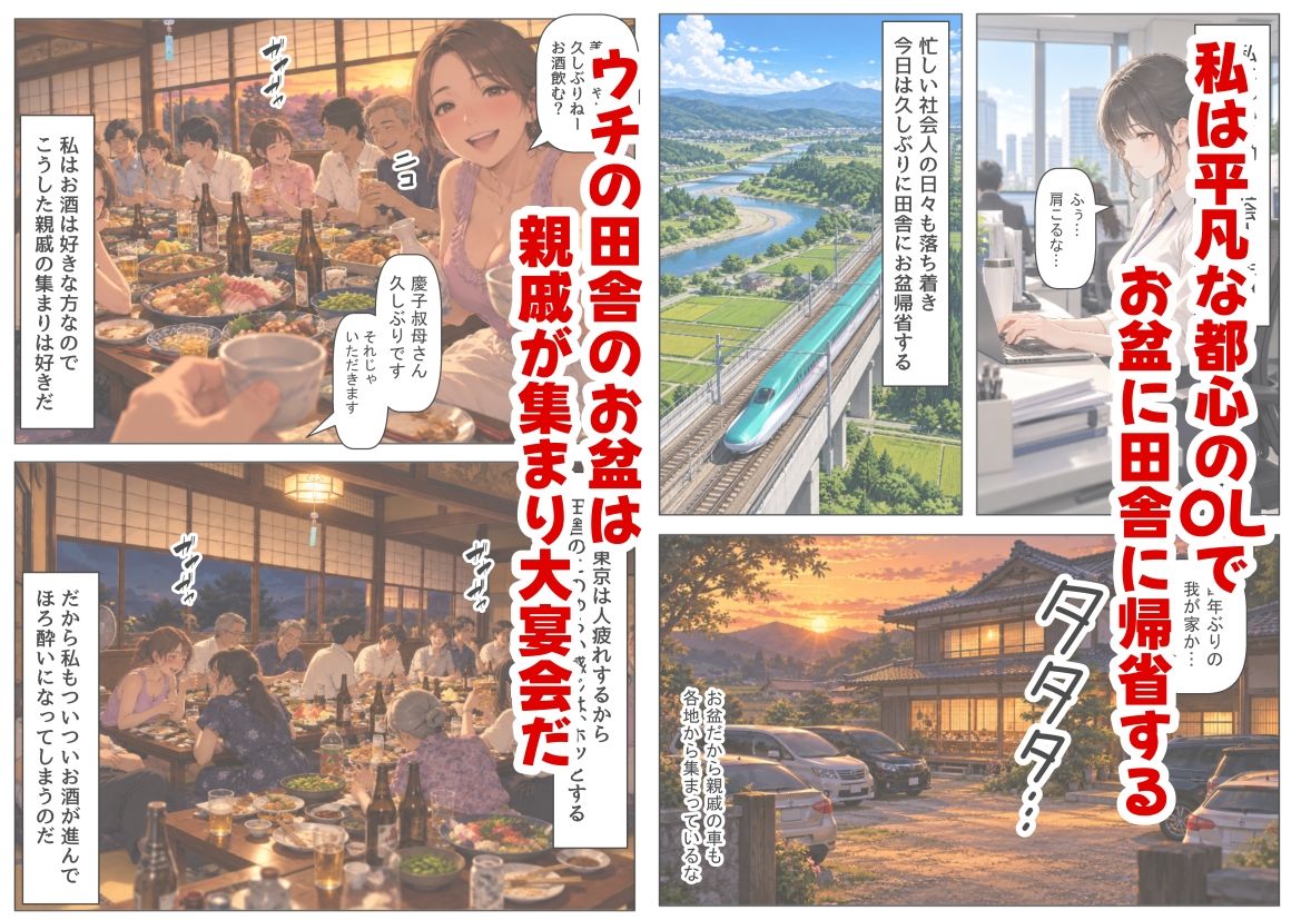 目を覚ますと、伯父さんが上に乗っていた サンプル画像 1