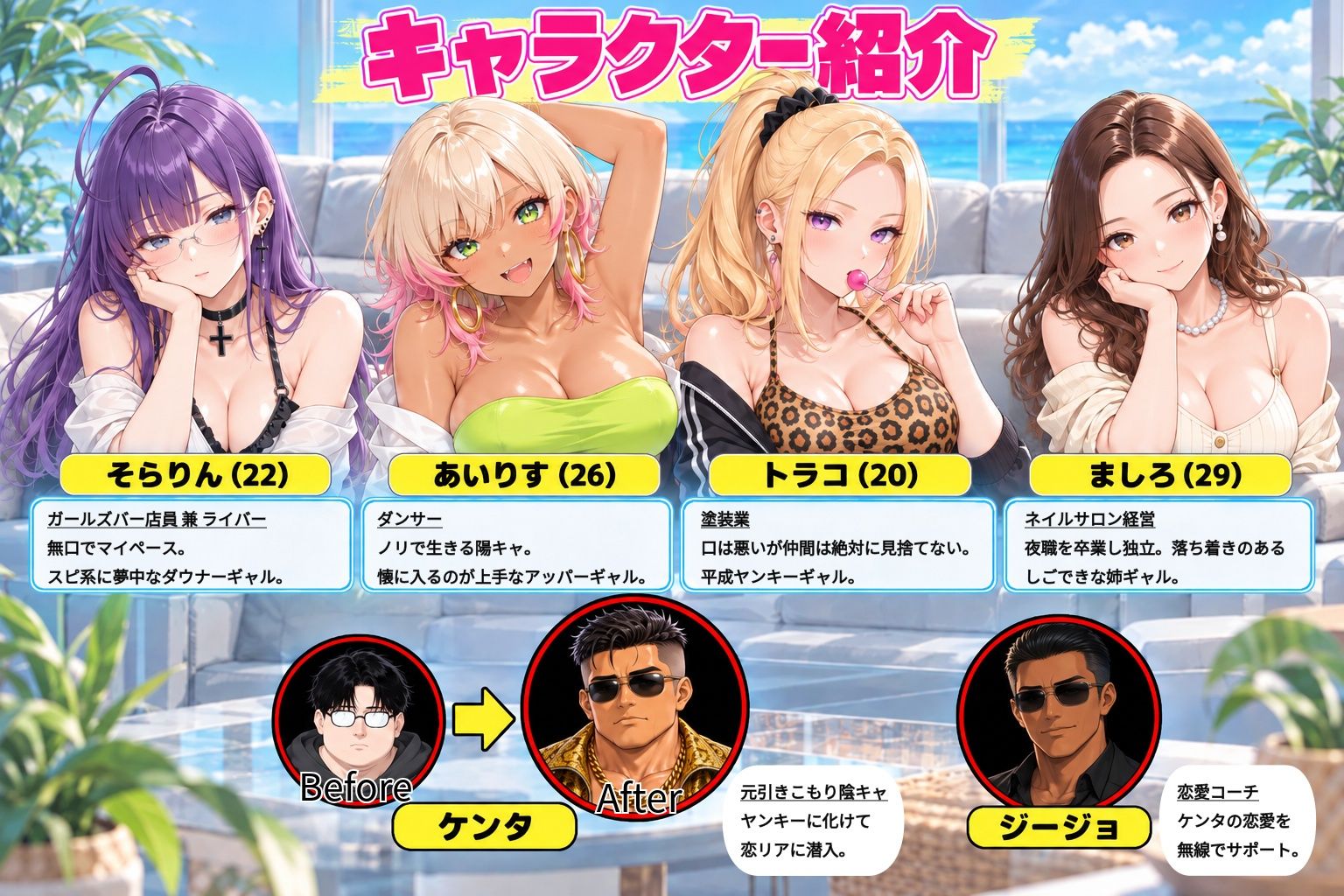 モブ上等〜ギャルだらけの恋愛リアで弱男が無双する話 画像1