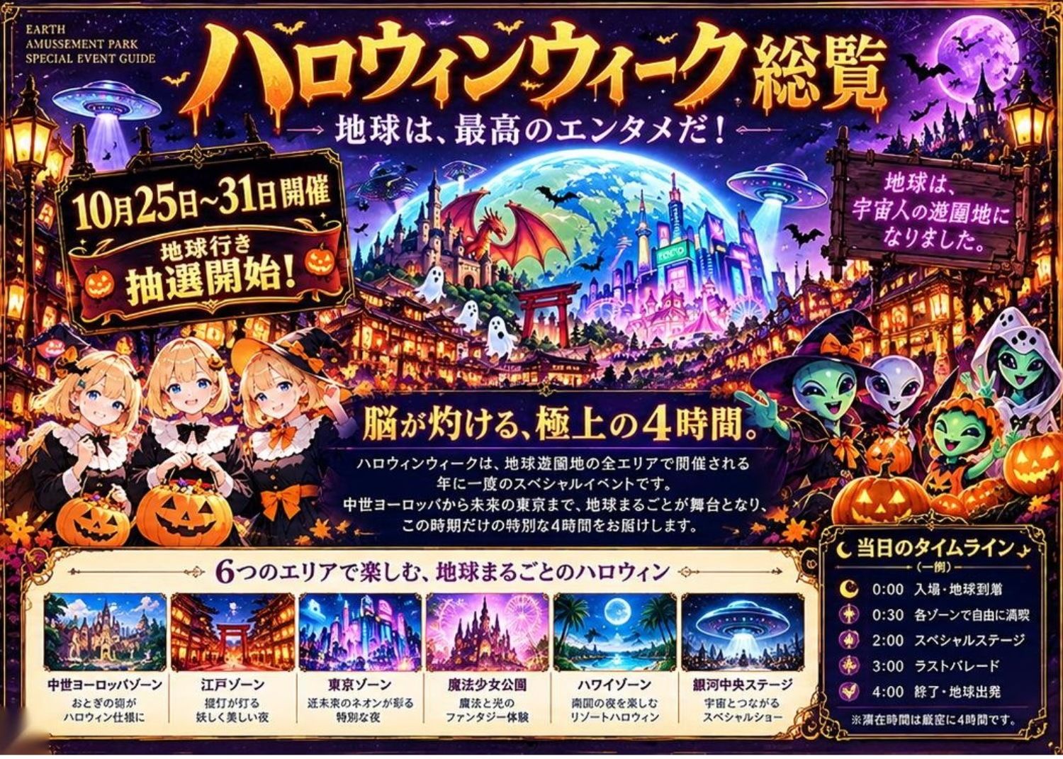地球遊園地の歩き方  ハロウィン編2 画像2