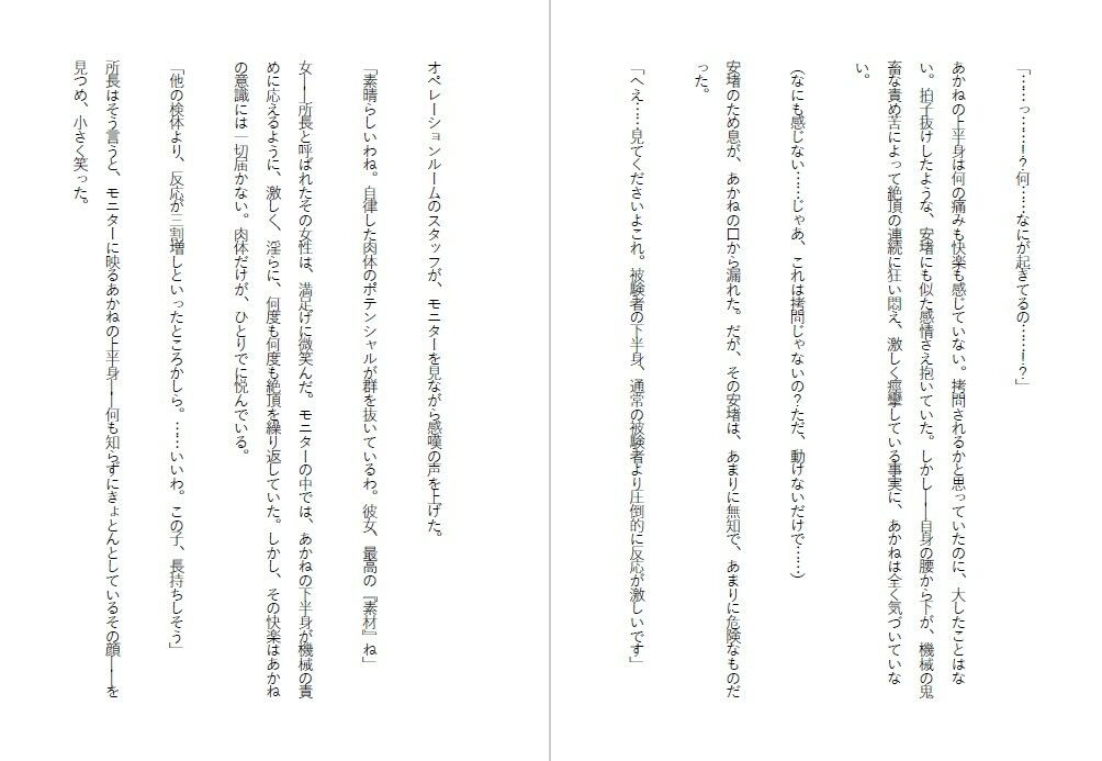 快楽肉人形 潜入捜査官が堕ちた快楽の檻 感覚遮断調教・エリートエージェントの末路
