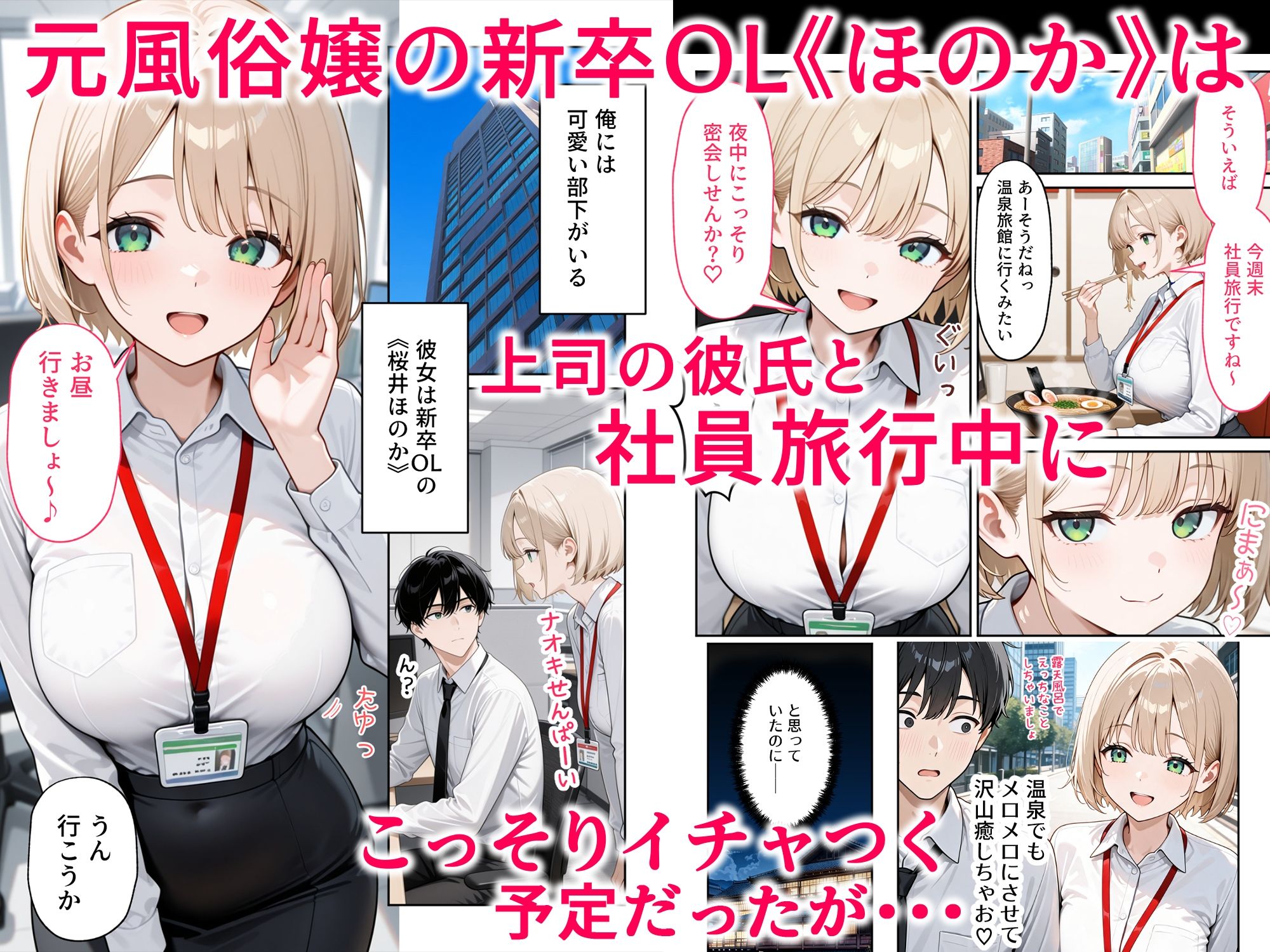 大好きな風俗嬢が新卒OLとして俺の部下になった話2  こっそり中出し社員旅行編 画像1