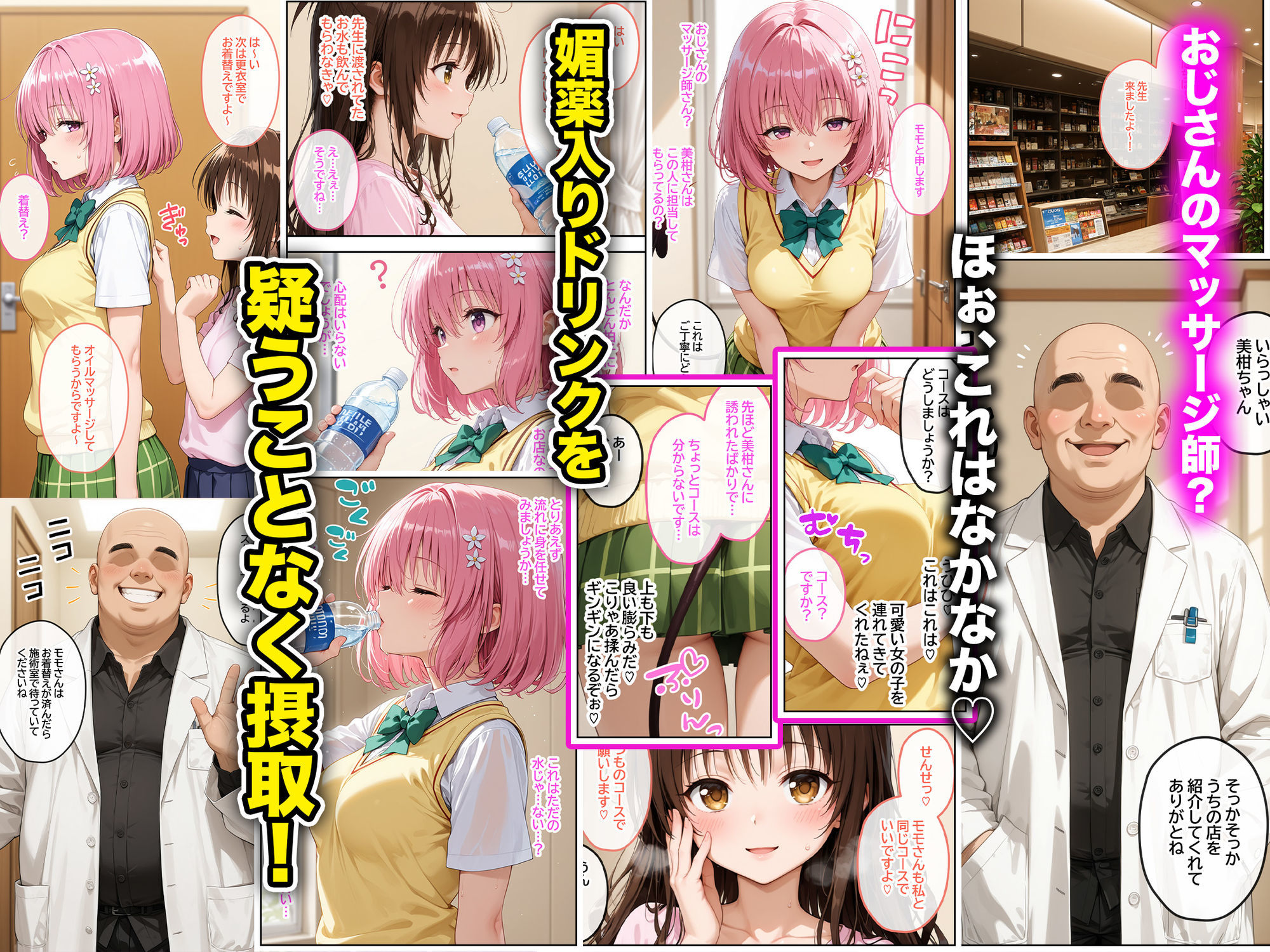 姦かわいい、わたしたち。イカれたおじさんから媚薬漬けにされて絶頂失禁を繰り返しキメセク調教された話〜前編〜 画像2