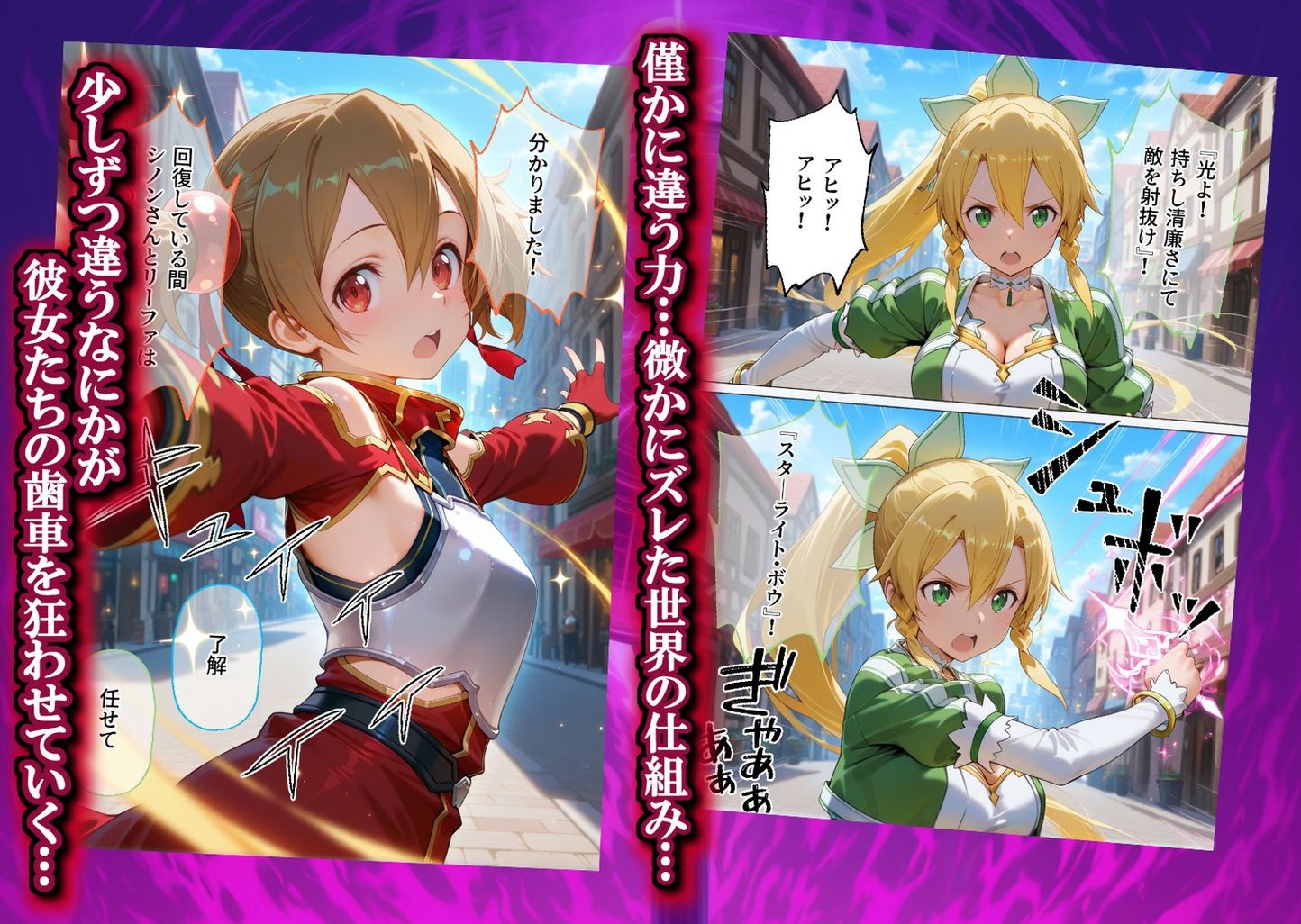 魔法少女 闇落ち 敗北ルートもう戻れない 繰り返される凌●と快楽で嫌なはずなのに…ソードアート編 画像2