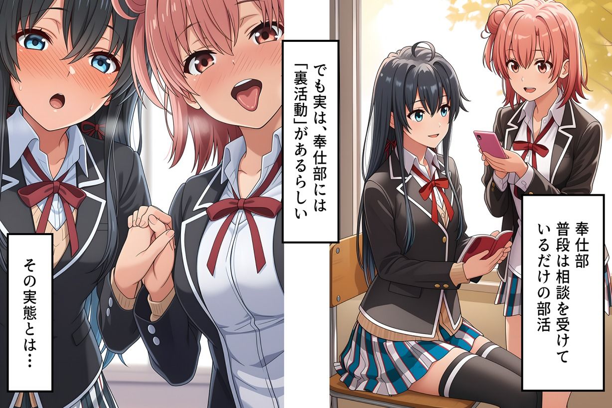 奉仕部裏活動〜あなたの性欲処理します〜 画像1