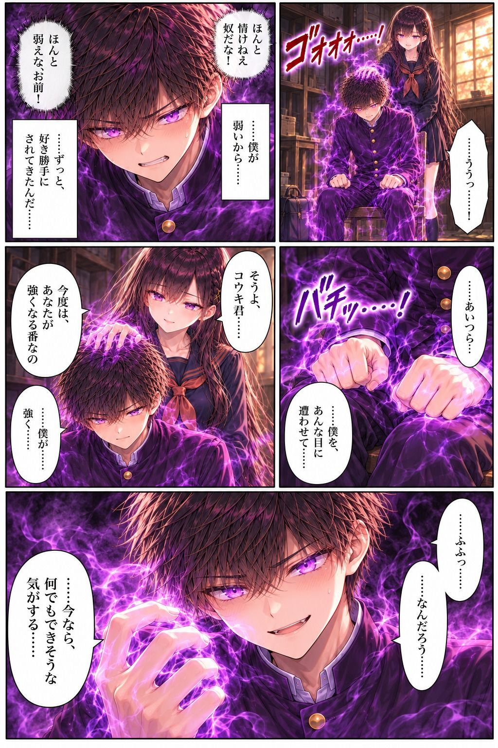 女幹部の佐々木さん 第一話「女幹部の転校」 画像3