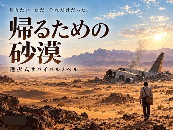 【d_841823】帰るための砂漠 ―選択式サバイバルノベル―【精神凌●】