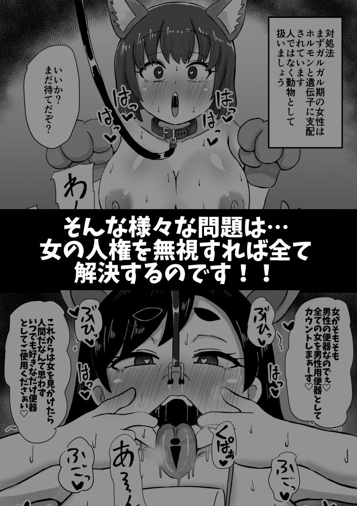 男女問題なんて女の人権を無視すれば解決するんだよ！！ 画像3