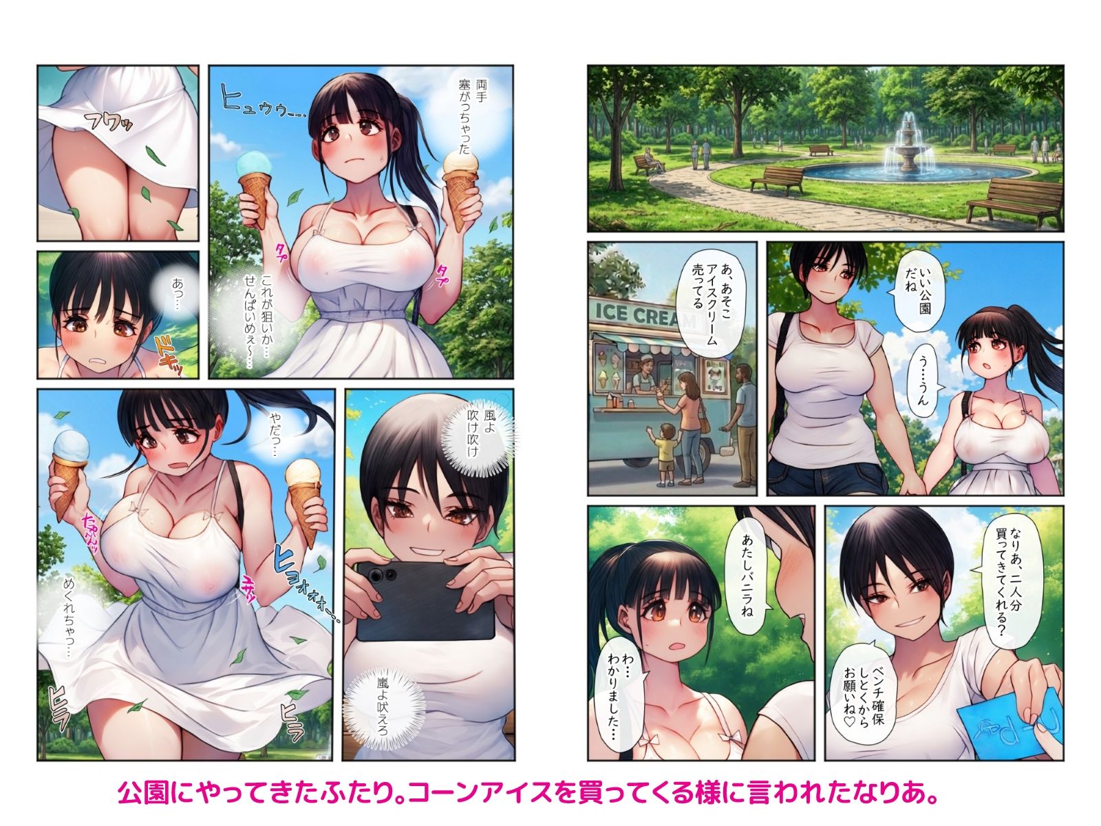 【オールカラー版】夏風にめくられて