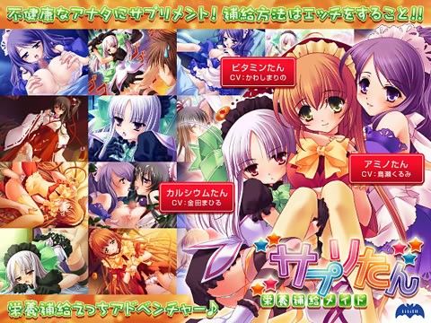 栄養補給メイド サプリたんの表紙