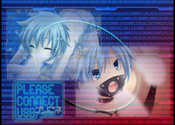 Please Connect USB -電脳あいどる の じじょう-のサンプル画像 2