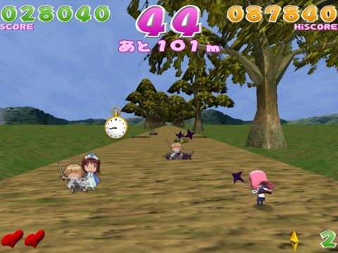 ルイズ VS 三美姫+メイド 画像1