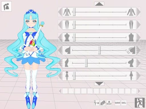 【3Dカスタム美少女】ハート●ャッチプリ●ュアVer.2.1 画像3