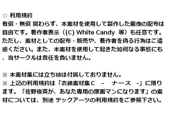 佐野俊英があなたの専用原画マンになります 衣装素材集C - ナース - 画像4