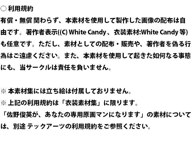 佐野俊英があなたの専用原画マンになります 衣装素材集C - 下着 - 画像3