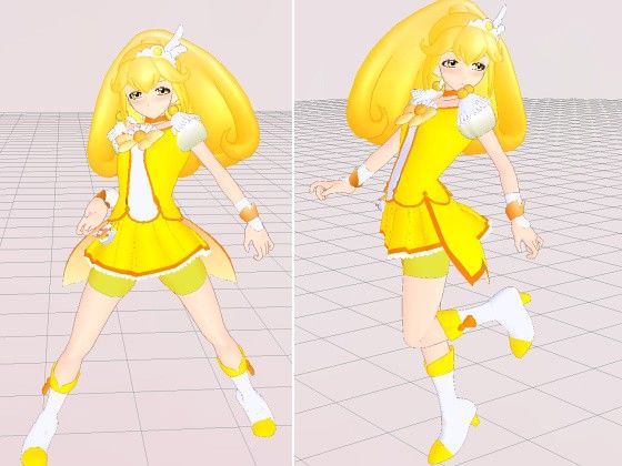 3Dカスタム●ュ●ウォーズ（『乳出し』追加！ス○イルプリ○ュア・○ュア○ース付） 四次元少女 エロ画像2