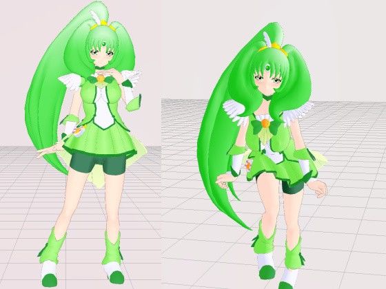 3Dカスタム【ス○イルプリ○ュア】○ュアマー○ 画像1