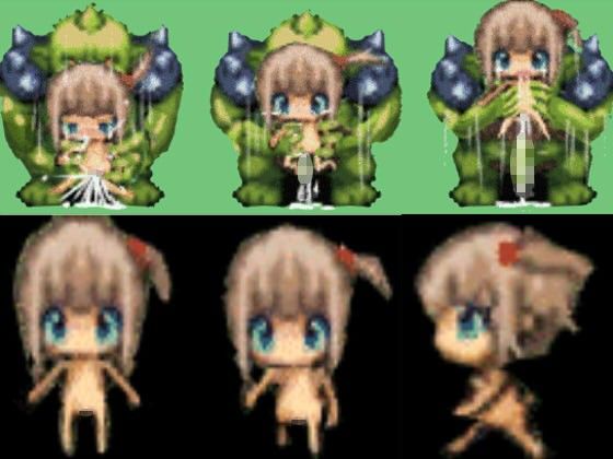 エロドットあくしょん・逃げろリっ！ メランコル エロ画像2