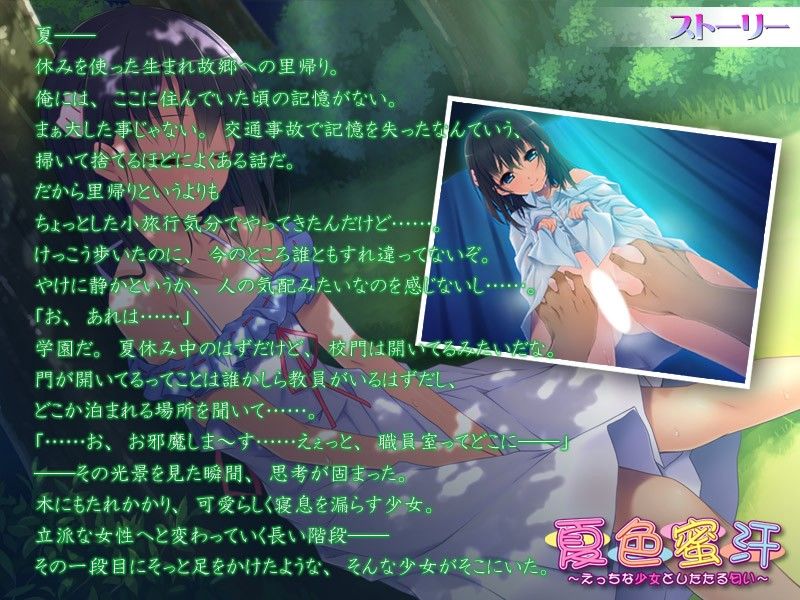 夏色蜜汗〜えっちな少女としたたる匂い〜(アンモライト) - FANZA同人