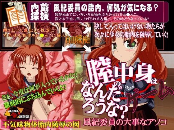 【ガメラ第8軍 同人】膣の中身はなんだろうなゲーム-風紀委員の大事なアソコ-