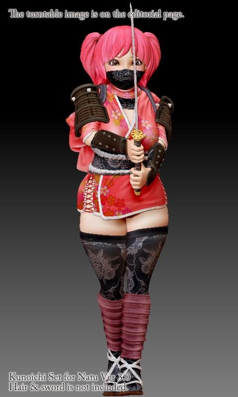 Kunoichi Set for Natu Ver 3.1(Chocoンとこ) - FANZA同人