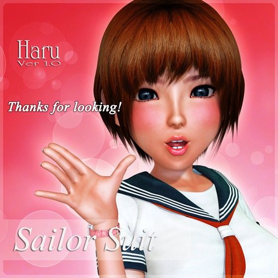 Sailor Suit for Haru Ver 1.0(Chocoンとこ) - FANZA同人