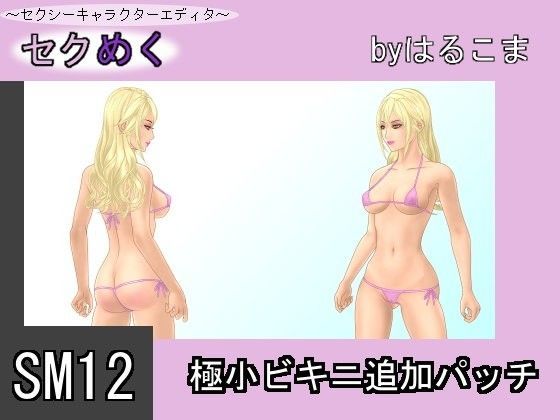 SM12極小ビキニ追加パッチ[はるこま]