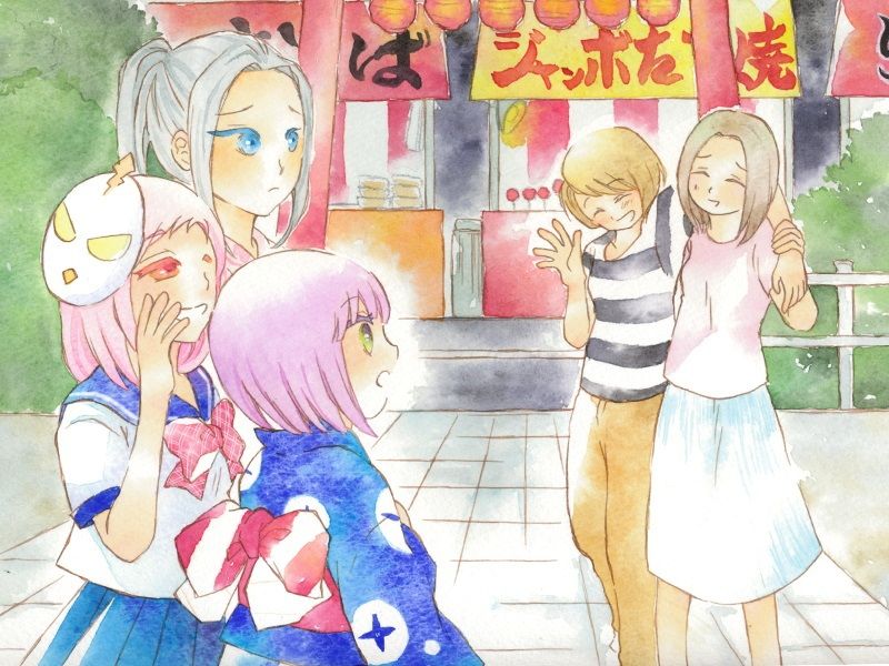 サンプル-【無料】路地裏の不思議な少女 - サンプル画像