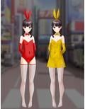 佐野俊英があなたの専用原画マンになります 衣装素材集ABC - バニーガール -