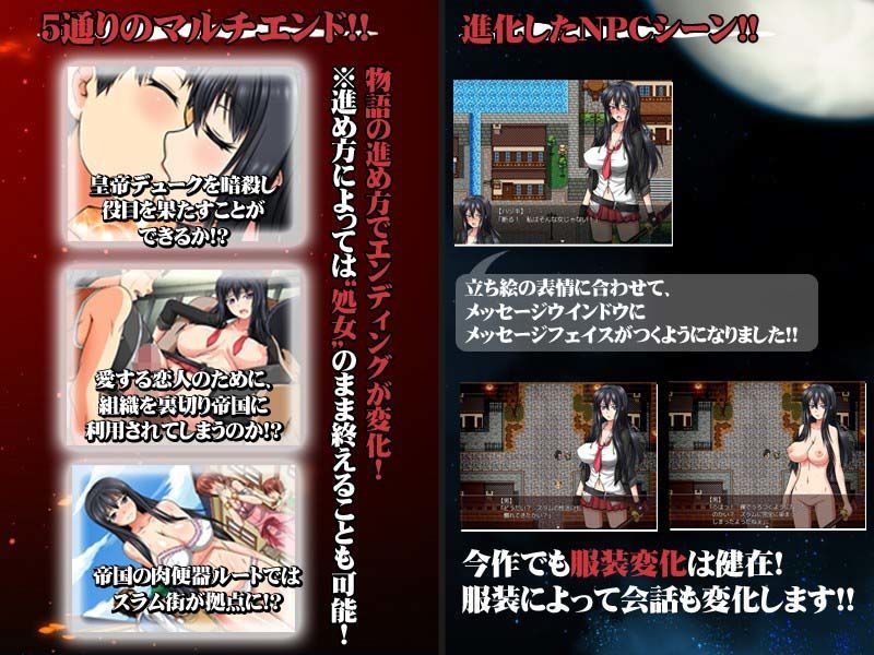 略奪者とダークエルフのディストピア マルチエンディングRPGパック 画像1