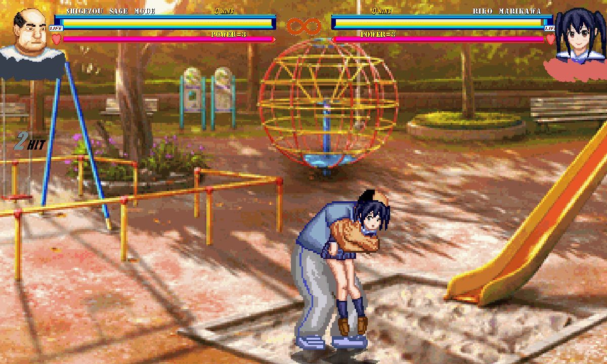 「WOLF〜エッチなアップデート型格闘ゲーム〜」の追加キャラ「シゲゾウ賢者モード」 WOLF エロ6