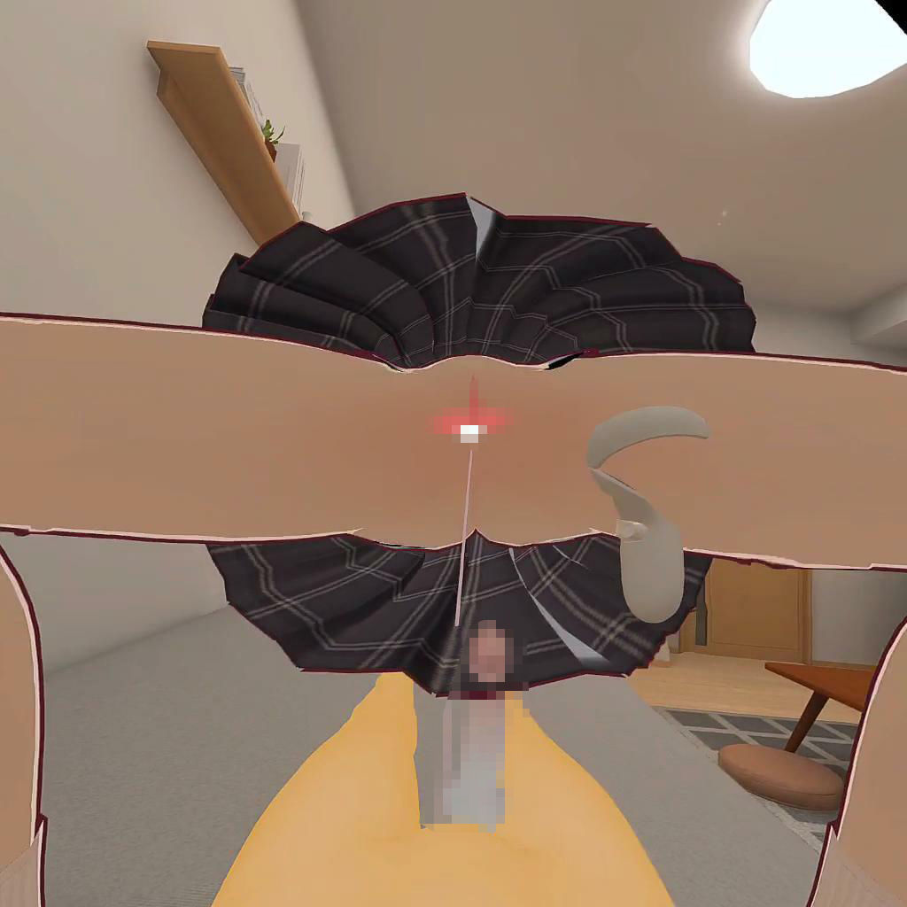 中出しボタンを手に入れて、、 VR Questシリーズ パススルー機能のサンプル画像4
