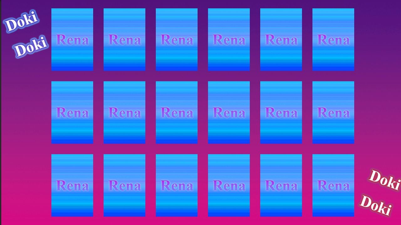 RenaのDokiDoki神経衰弱ゲーム2のサンプル画像4