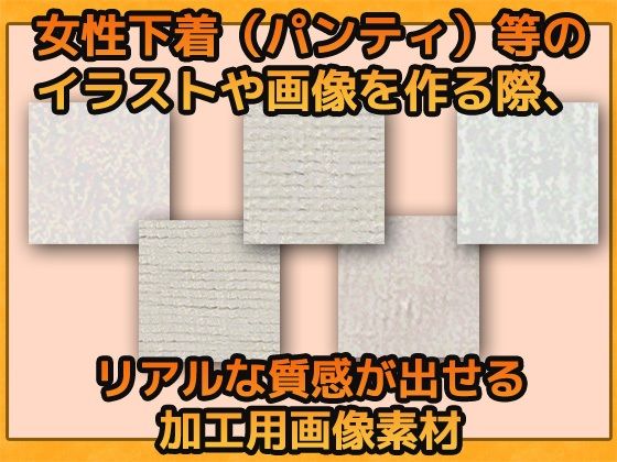 下着の質感（パンティ）の加工用画像素材〜商用OK著作権フリー 画像1