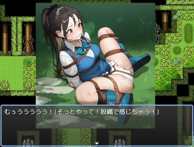 【ゲーム】緊縛された女子校生たち〜不思議な森のロープ〜