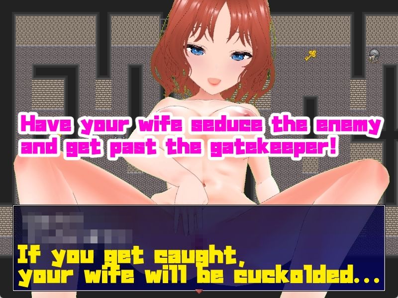 Cuckold Dungeon -A game where you have to have your wife seduce the enemy and escape from a fort- 画像2