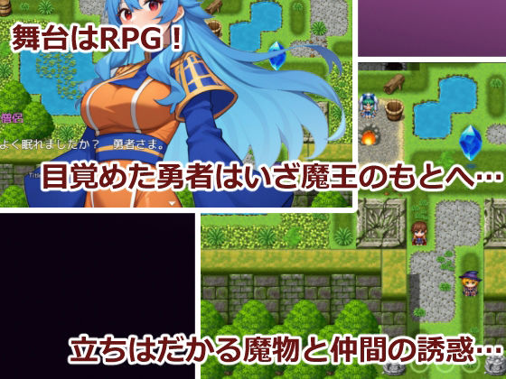 NPC姦〜最強オチンポ勇者とエッチな仲間で魔物をお仕置きRPG〜 画像1