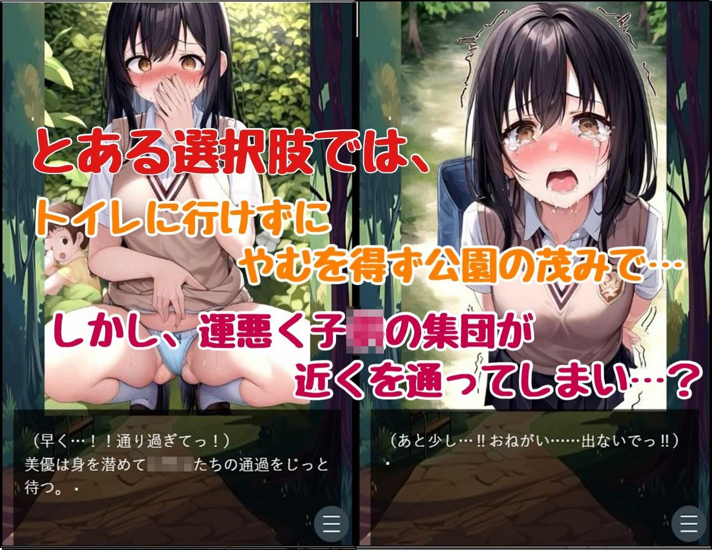 サンプル画像4:女子●生 強●浣腸＆強●排便(わたあめ) [d_543357]