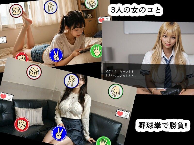 サンプル画像2:らーめん・イケメン・野球拳！！(サークル闇鍋花火) [d_544410]