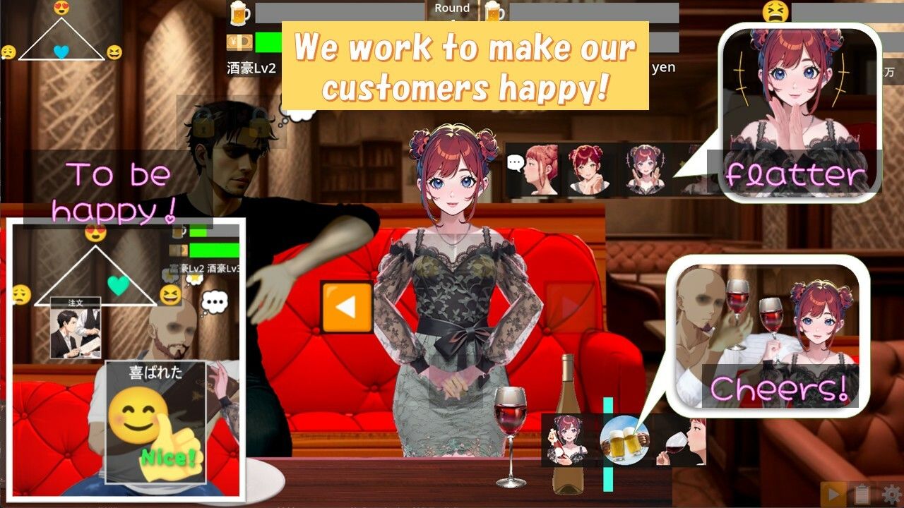 サンプル画像1:Newbie HOSTESS Kodama-chan(かぼちゃ男爵) [d_545479]