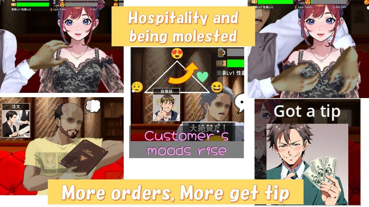 サンプル画像2:Newbie HOSTESS Kodama-chan(かぼちゃ男爵) [d_545479]