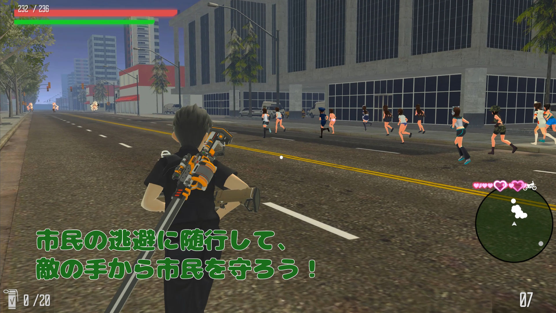 サンプル画像5:巨大娘抵抗軍(ライツキャメラアクション) [d_548550]