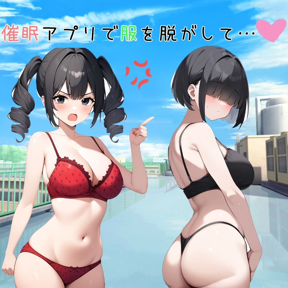 サンプル画像3:催●アプリ  指先で堕ちる彼女(異端児AI) [d_548889]