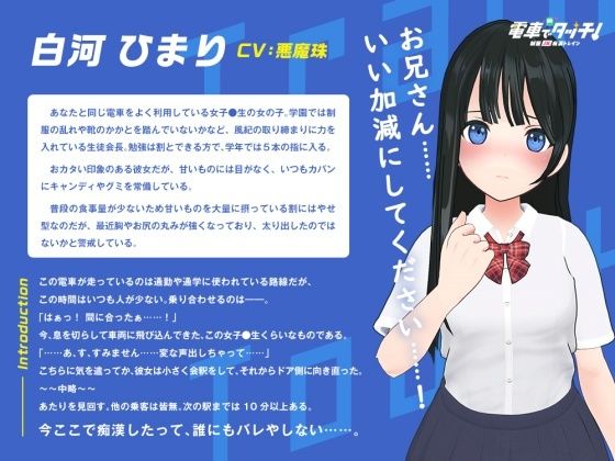 サンプル画像1:電車でタッチ！制服JK痴●トレイン(さくらんぼワークス) [d_558678]