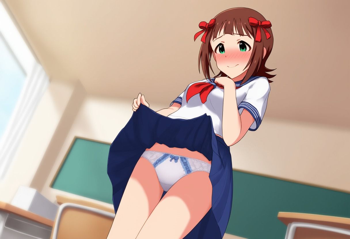 サンプル画像3:クイズで決まる君と私の運命 天海春香編（難易度1） win.mac両方同梱(oziru@aiart) [d_561761]